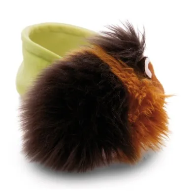 NICI 61334 Maskotka winka morska w kolorze espresso-karmel 12cm w koszyku zielonym
