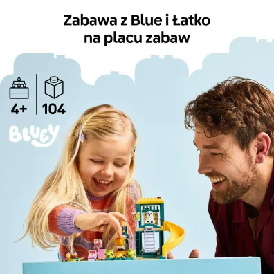 LEGO Bluey Blue i �atko na placu zabaw 11201