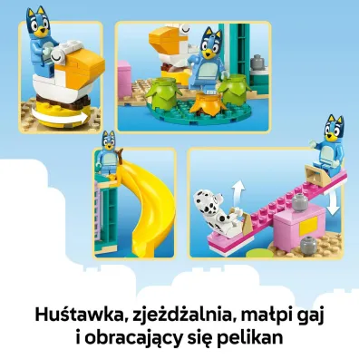 LEGO Bluey Blue i �atko na placu zabaw 11201