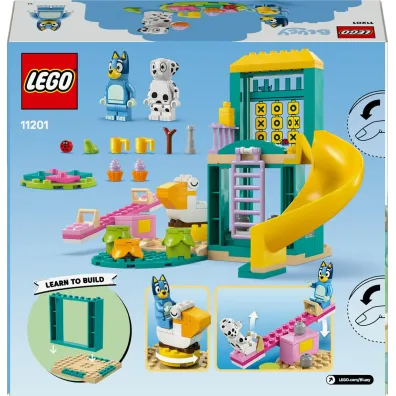 LEGO Bluey Blue i �atko na placu zabaw 11201