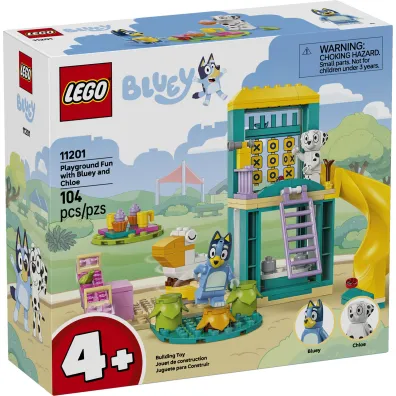 LEGO Bluey Blue i �atko na placu zabaw 11201