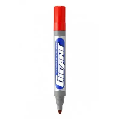 Kamet Marker sucho�cieralny do tablic Gigant czerwony