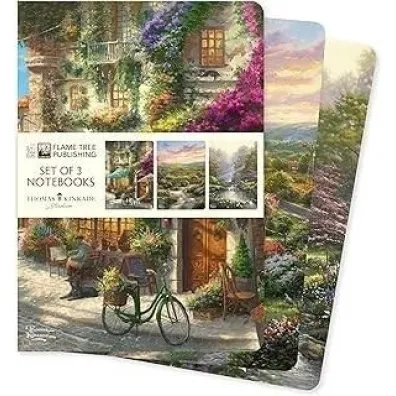 Flame Tree Zestaw 3 notatnik�w A5 Thomas Kinkade