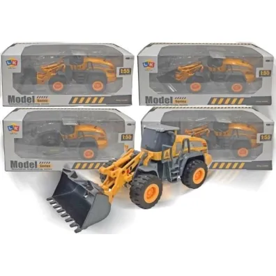 Auto budowlane metal w skali 1:55 MIX Merkpol