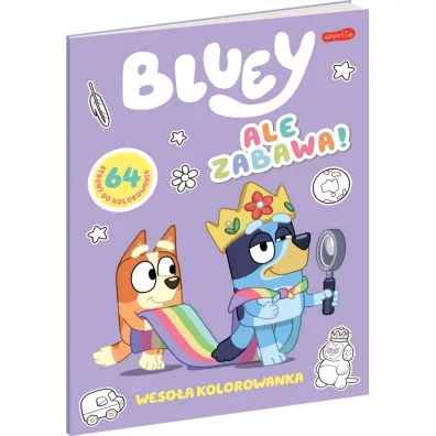 Ale zabawa. Bluey. Weso�a kolorowanka