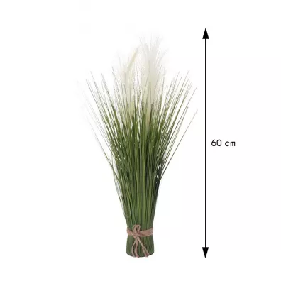 ProGarden Sztuczna trawa kwitnca 60 cm wzr 2 Zielony