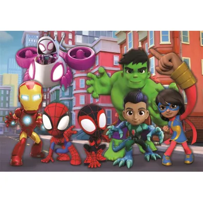 Puzzle 24 el. Maxi SuperColor. Spidey Clementoni