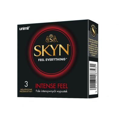 Unimil Skyn Intense Feel nielateksowe prezerwatywy 3 szt.