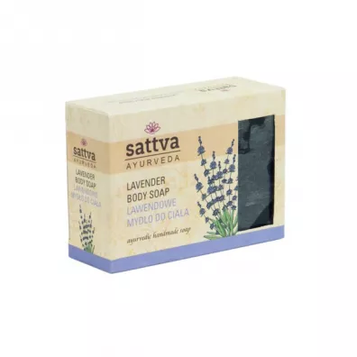 Sattva Myd�o lawendowe w kostce 125 g