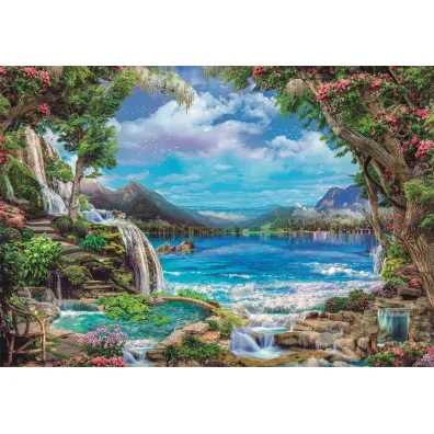 Puzzle 2000 el. HQ Paradise on earth Clementoni