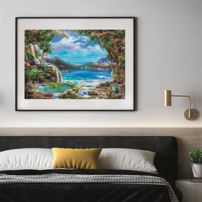 Puzzle 2000 el. HQ Paradise on earth Clementoni