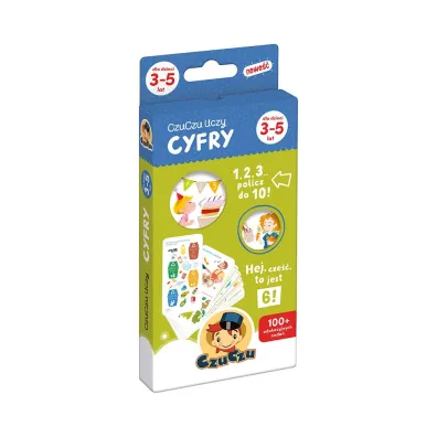 CzuCzu uczy. Cyfry 3-5 lat