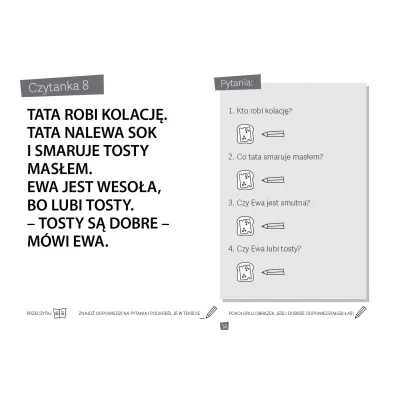 Czytam i odpowiadam na pytania. �wiczenia w czytaniu ze zrozumieniem