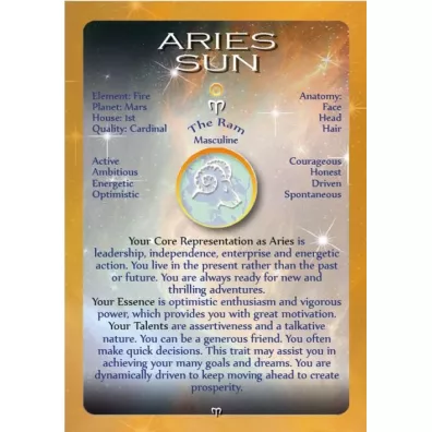 Karty Pozytywna Astrologia. Positive Astrology Cards