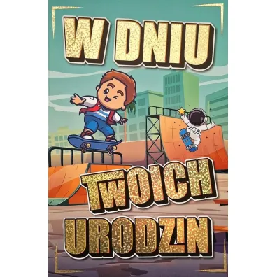 Yeku Karnet Urodziny ch�opaka