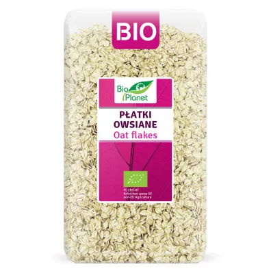 Bio Planet P�atki owsiane 600 g Bio