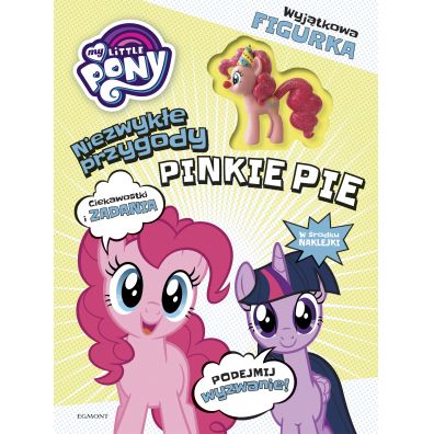 My Little Pony Niezwyke przygody Pinkie Pie z figurk