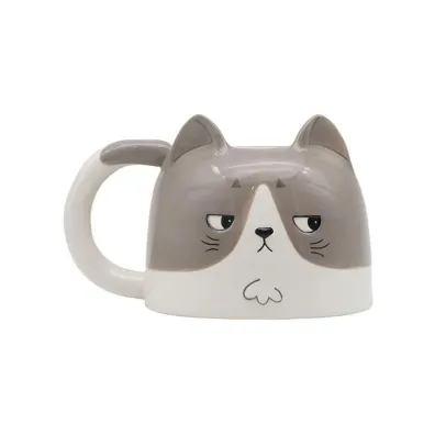 Puckator Kubek ceramiczny - Kot bia�o-szary Beans&Co Cats