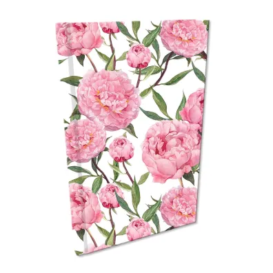 Bee-bee Notes A5 Soft Touch Peonie kratka, 80g