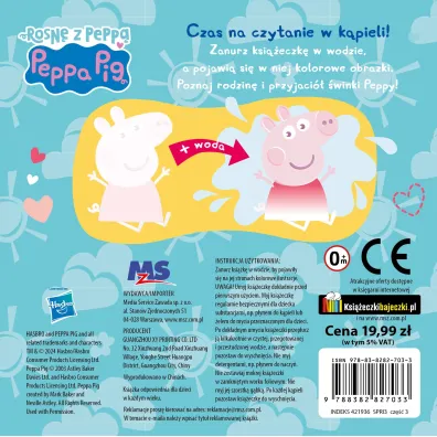 Peppa Pig Weso�a k�piel 3 Ma�y �wiat Peppy