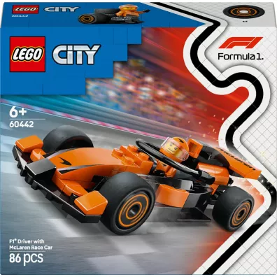 LEGO City F1® Kierowca i bolid McLaren 60442