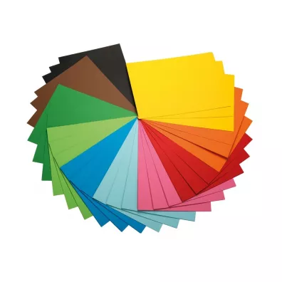 Happy Color Karton kolorowy 170g, A4, 100 arkuszy, 10 kolorw
