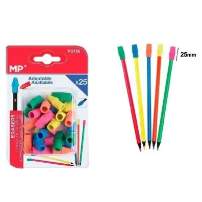 Mp Main Paper Gumka do �cierania na o��wek MP Strza�ka 25szt.blister