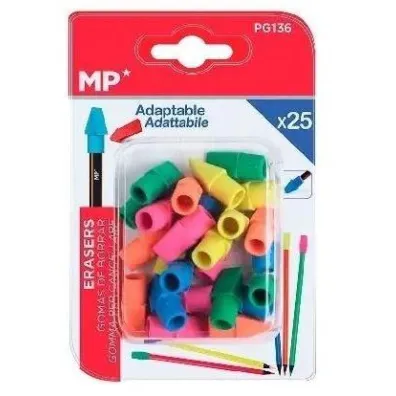 Mp Main Paper Gumka do �cierania na o��wek MP Strza�ka 25szt.blister