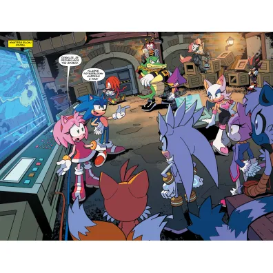 Bitwa o Anielsk� Wysp� 1. Sonic the Hedgehog. Tom 5