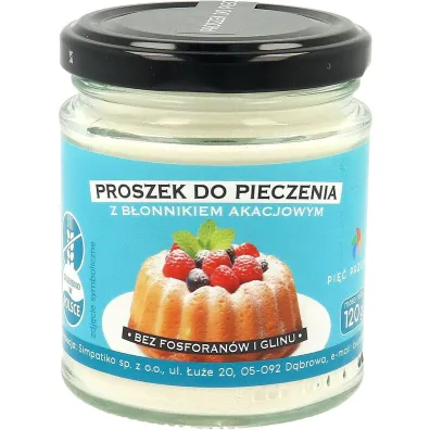 Pi�� Przemian Proszek do pieczenia z b�onnikiem akacjowym bezglutenowy 120 g