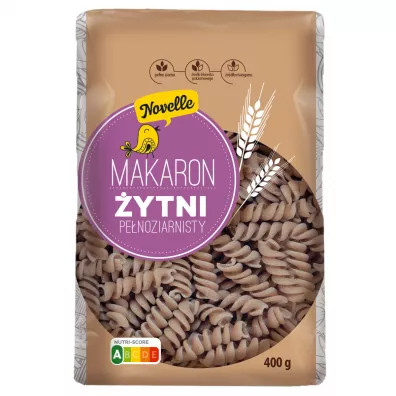 Novelle Makaron �ytni pe�noziarnisty �widry 400 g