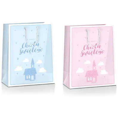 Pan Dragon Torebka du�a chrzest (32x26x12cm) mix 2 wzor�w
