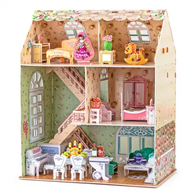 Puzzle 3D Dreamy Domek dla lalek Cubic Fun
