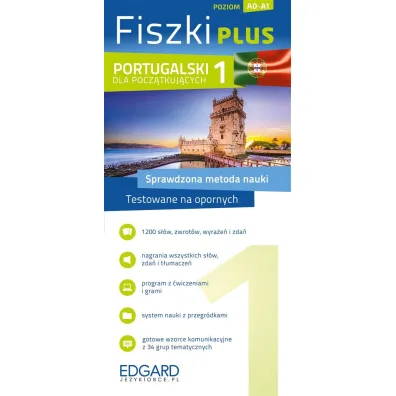 Fiszki plus. Portugalski dla pocz�tkuj�cych. Poziom A0-A1
