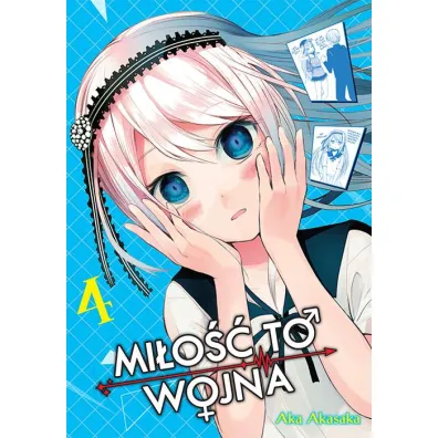 KAGUYA-SAMA Mi�o�� to wojna. Tom 4 - Aka Akasaka