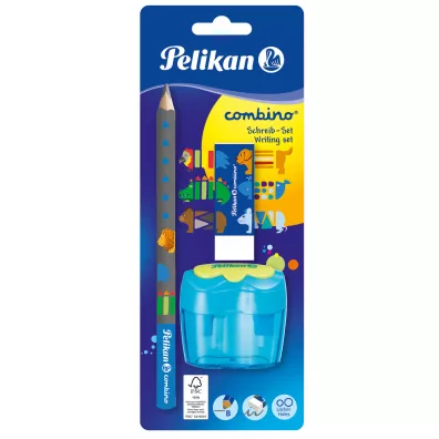 Pelikan Zestaw Combino O��wek + temper�wka + gumka