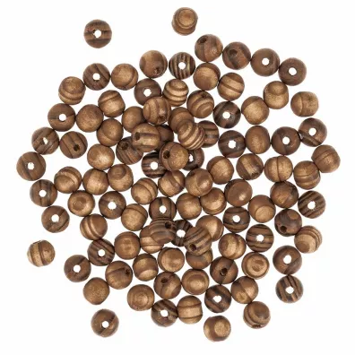 Dalprint Koraliki drewniane sosnowe 10mm