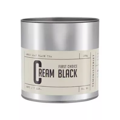 Teministeriet First Choice Cream Black No. 1 Herbata sypana 100g