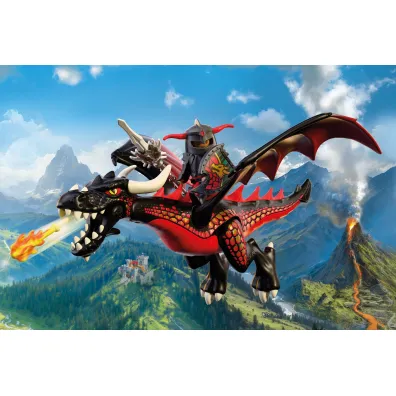 Playmobil Czarny smok 72114