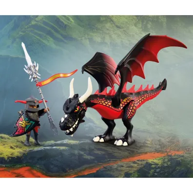 Playmobil Czarny smok 72114