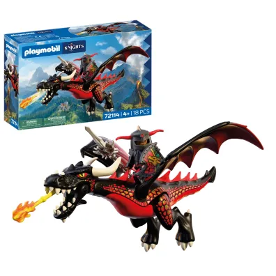 Playmobil Czarny smok 72114