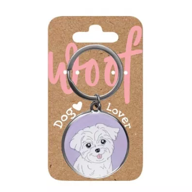 Be-Happy Gifts Brelok dla psiarzy - malta�czyk