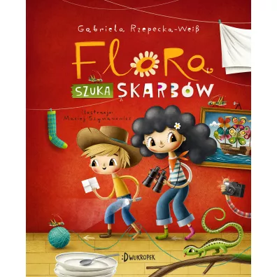 Flora szuka skarb�w. Flora. Tom 3 - Gabriela Rzepecka-Weiss
