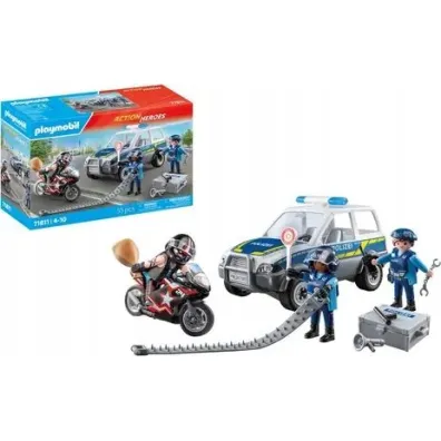 Playmobil Action Heroes Policja w poszukiwaniu przest�pcy 71811