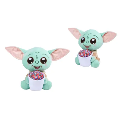 Disney Grogu z popcornem 25cm Simba