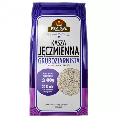 Pzz Kasza j�czmienna gruboziarnista 400 g