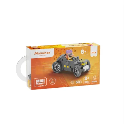 Mini Waffle 50el Cars: Grey Old Timer