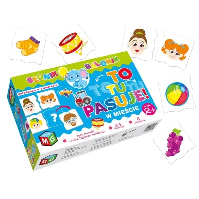 To tu pasuje. W mie�cie. S�onik Balonik Multigra
