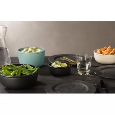 Mepal Zestaw 4 misek Cirqula okrga Nordic Black 350 ml + 750 ml + 1.25 l + 2.25 l