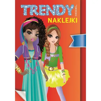 Trendy Model Naklejki Orange